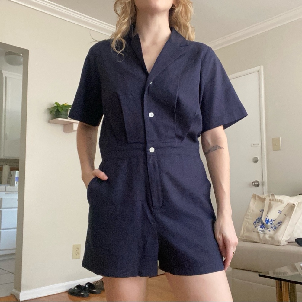 Linen romper